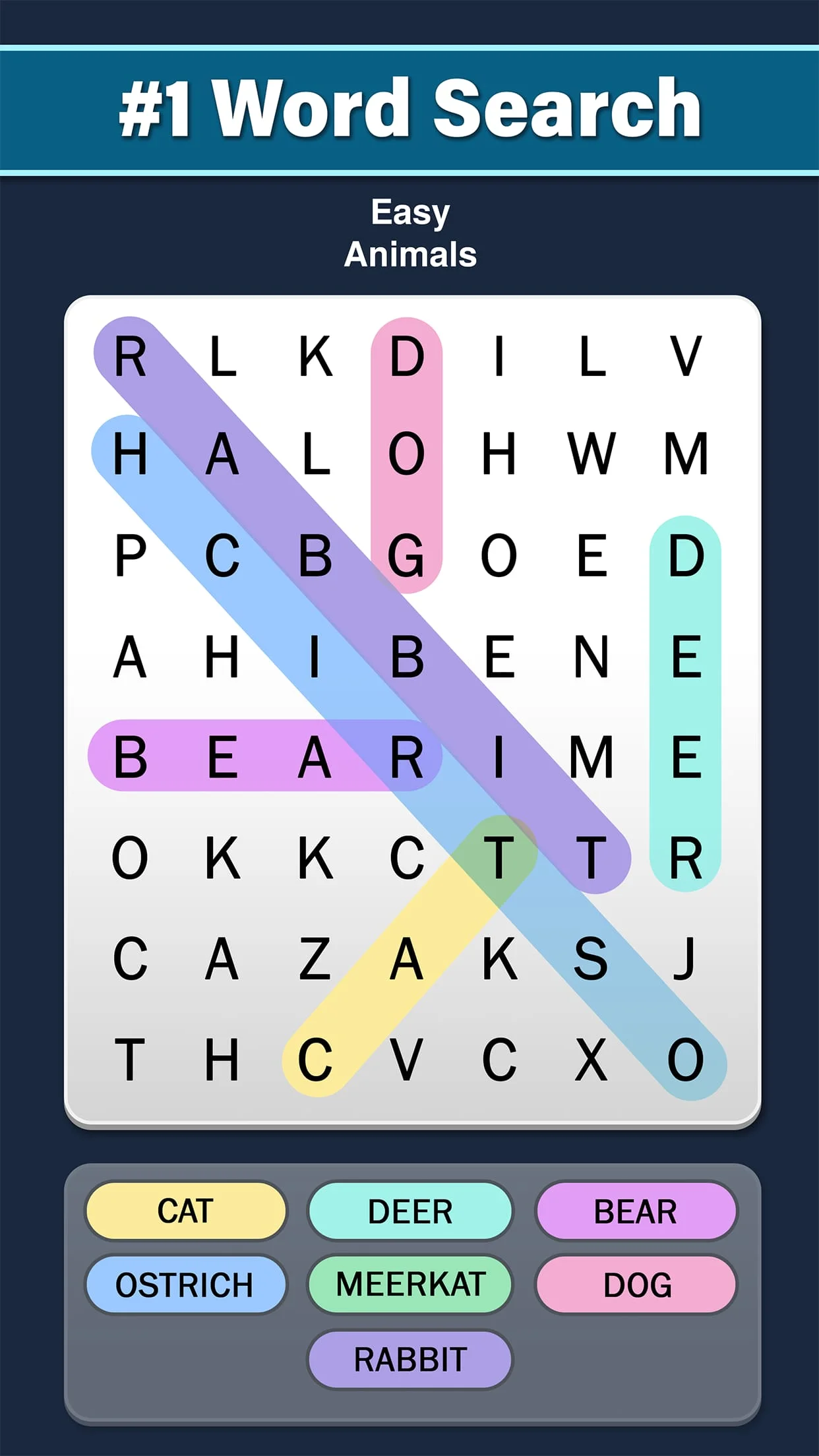 Word Search: Word Find Screenshot 1