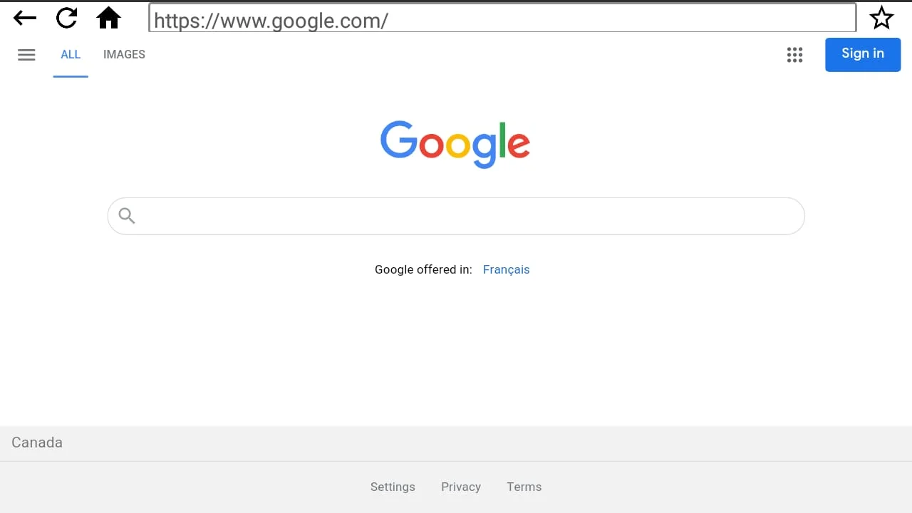 TV-Browser Internet Screenshot 4