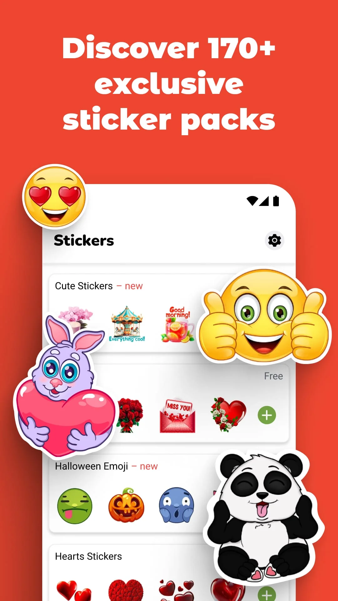 Stickers and emoji - WASticker Screenshot 1