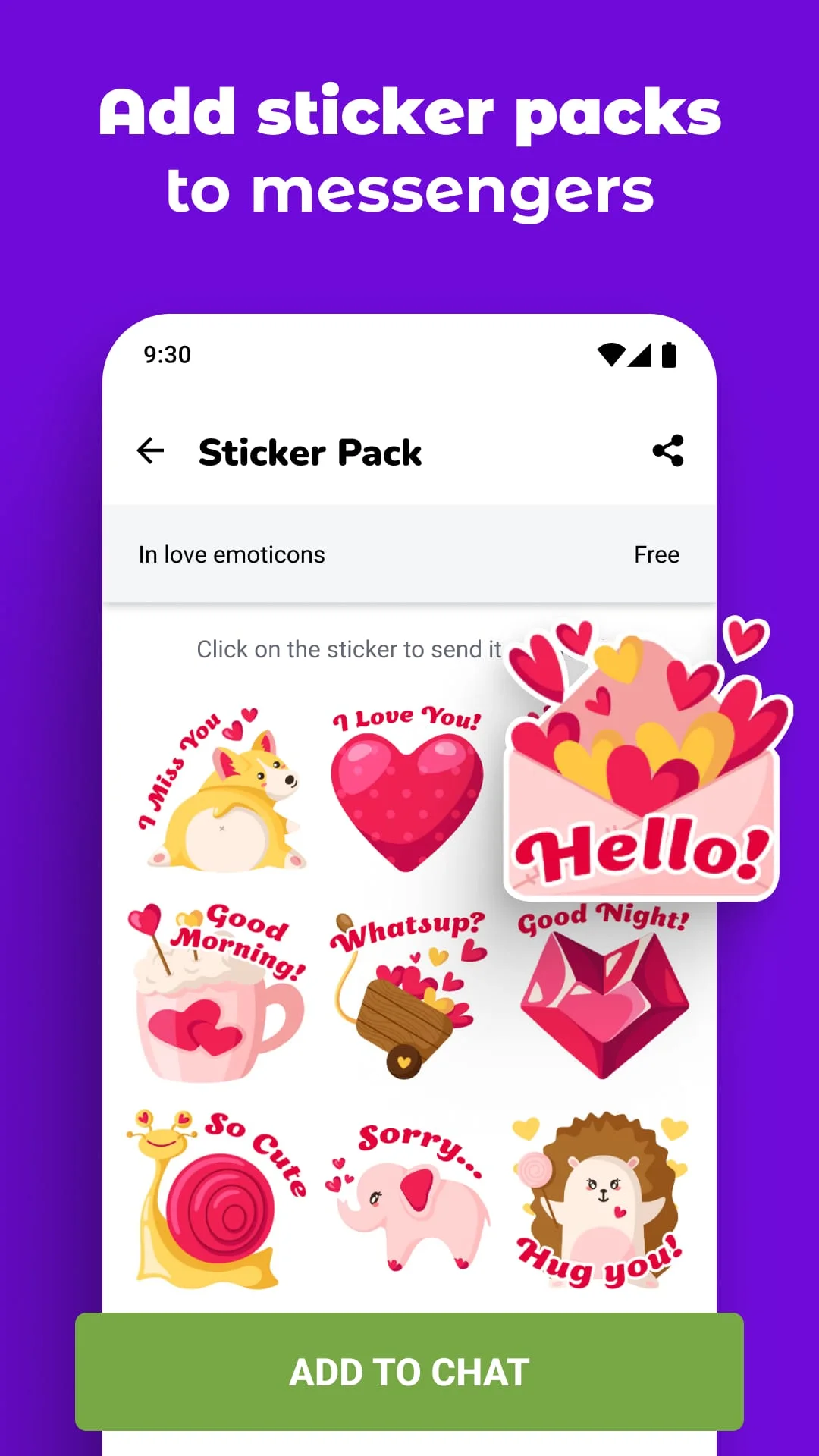 Stickers and emoji - WASticker Screenshot 3