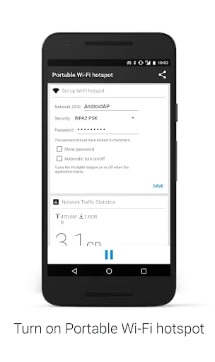 Portable Wi-Fi hotspot Screenshot 4