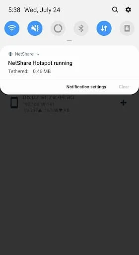NetShare - no-root-tethering Screenshot 3