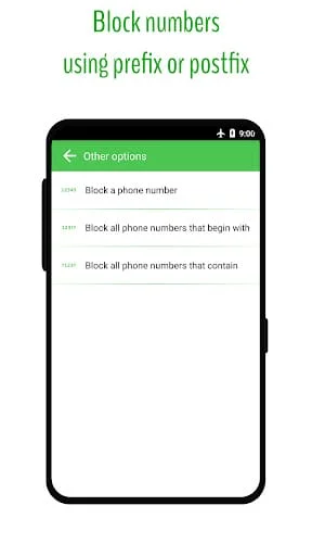 Phone Call Blocker - Blacklist Screenshot 3