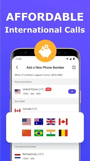 2nd Phone Number - Call & Text Screenshot 4
