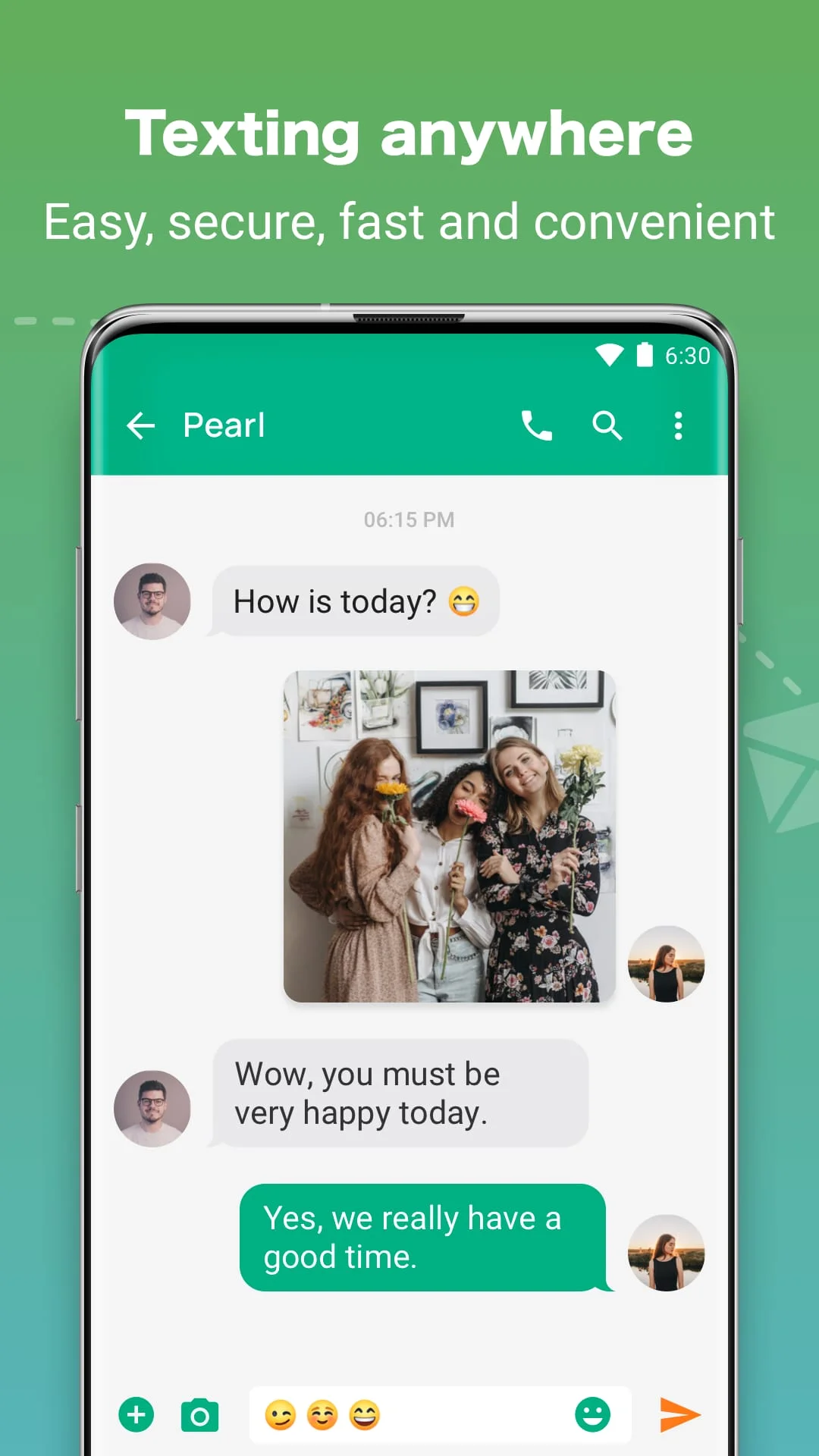 Messenger: Text Messages, SMS Screenshot 1