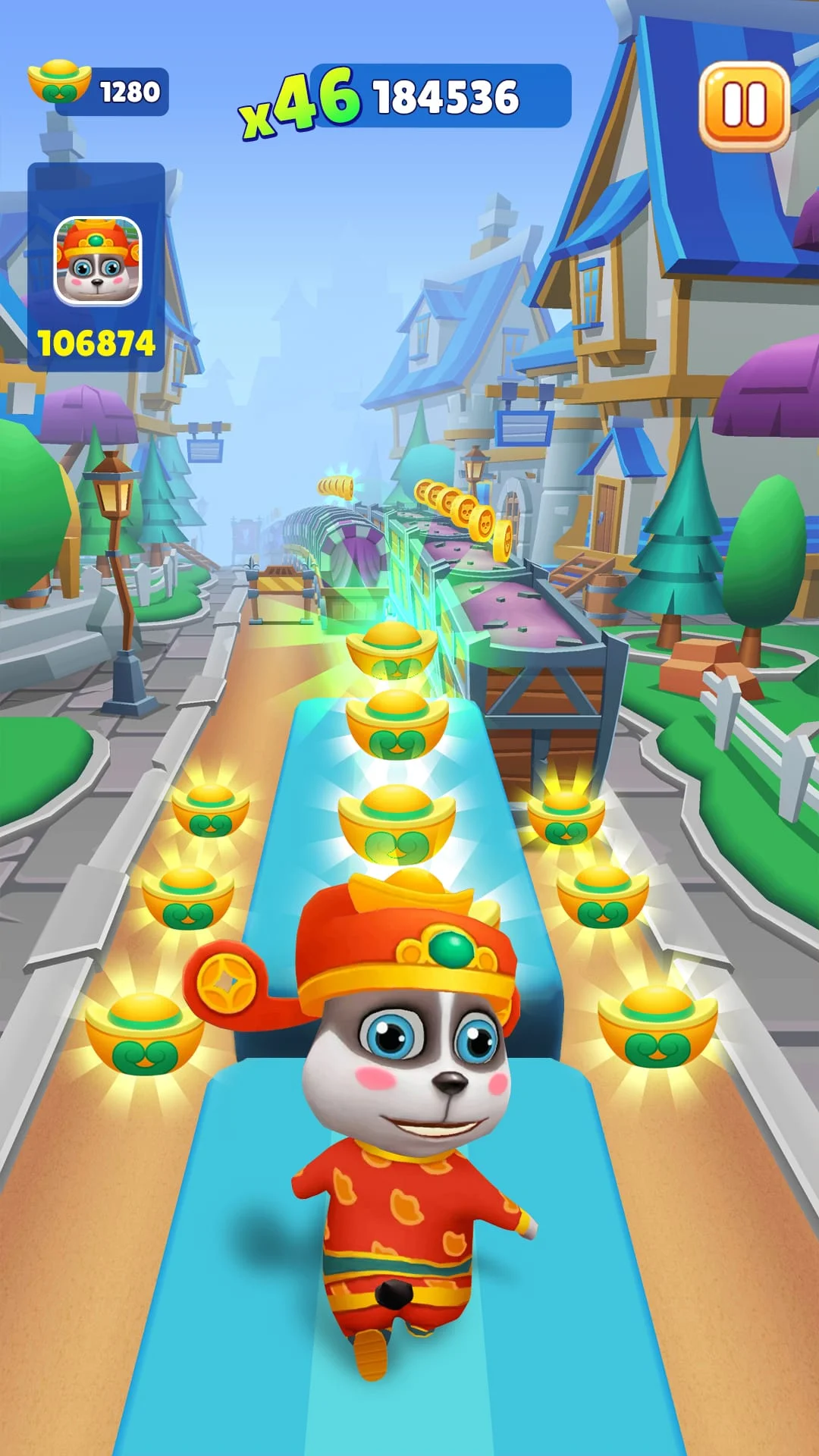 Cat Runner: Decorate Home Screenshot 1