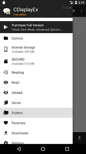 CDisplayEx Comic Reader Lite Screenshot 3
