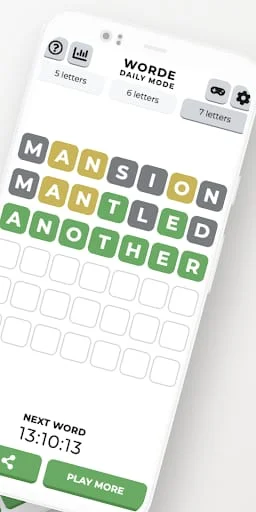 Worde - Daily & Unlimited Screenshot 2