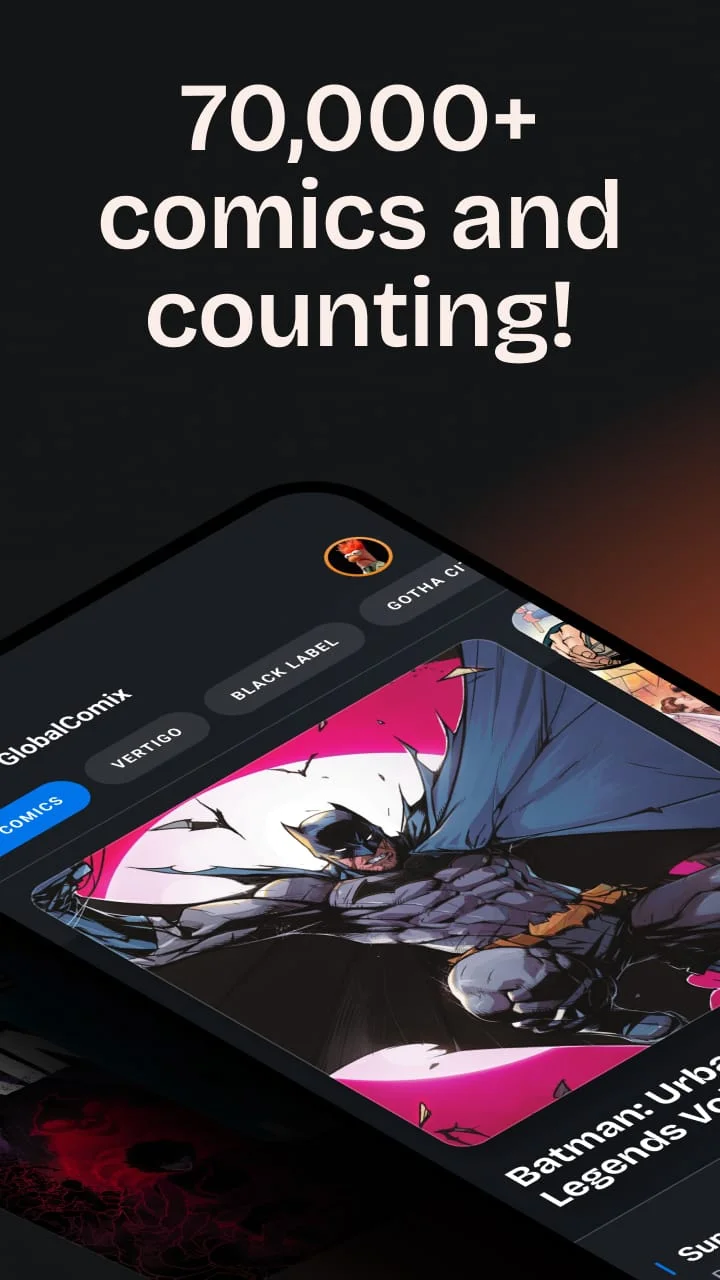 GlobalComix: Comic Book Reader Screenshot 1