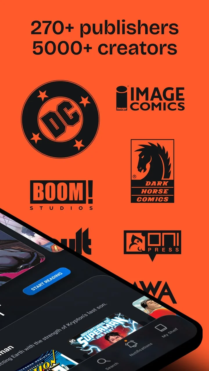 GlobalComix: Comic Book Reader Screenshot 2