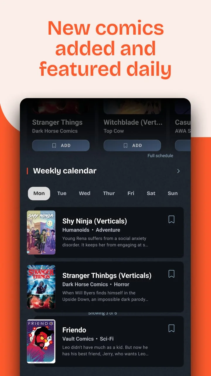 GlobalComix: Comic Book Reader Screenshot 4