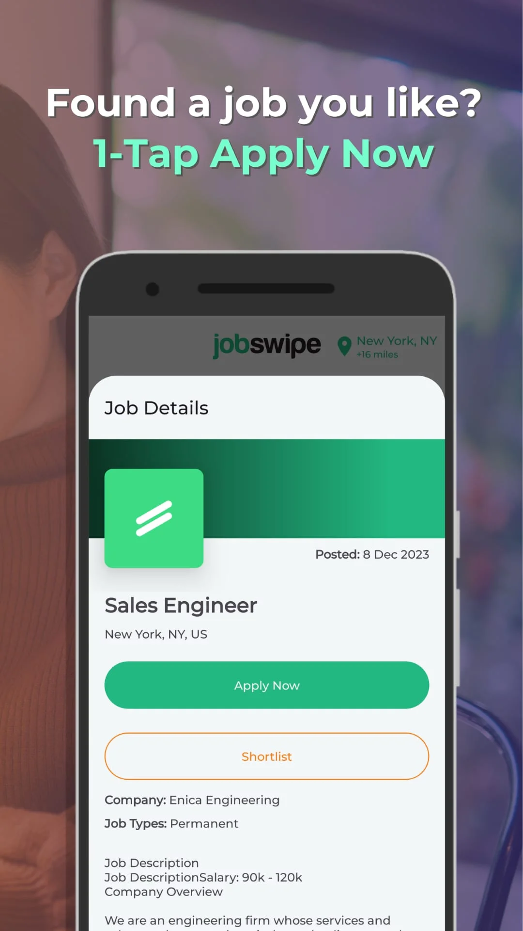 JobSwipe - Get a Better Job! Screenshot 3