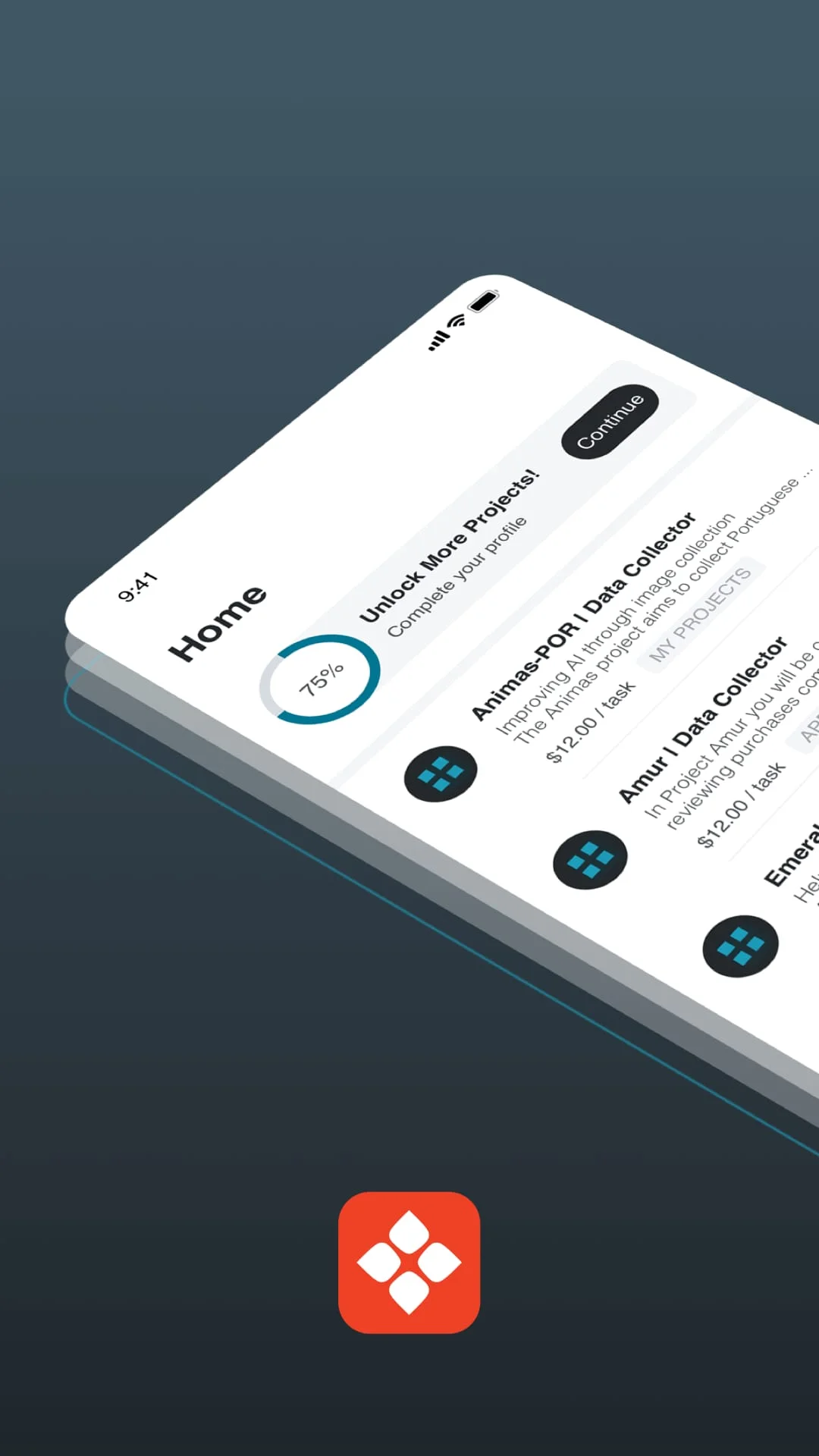 Appen Mobile Screenshot 1