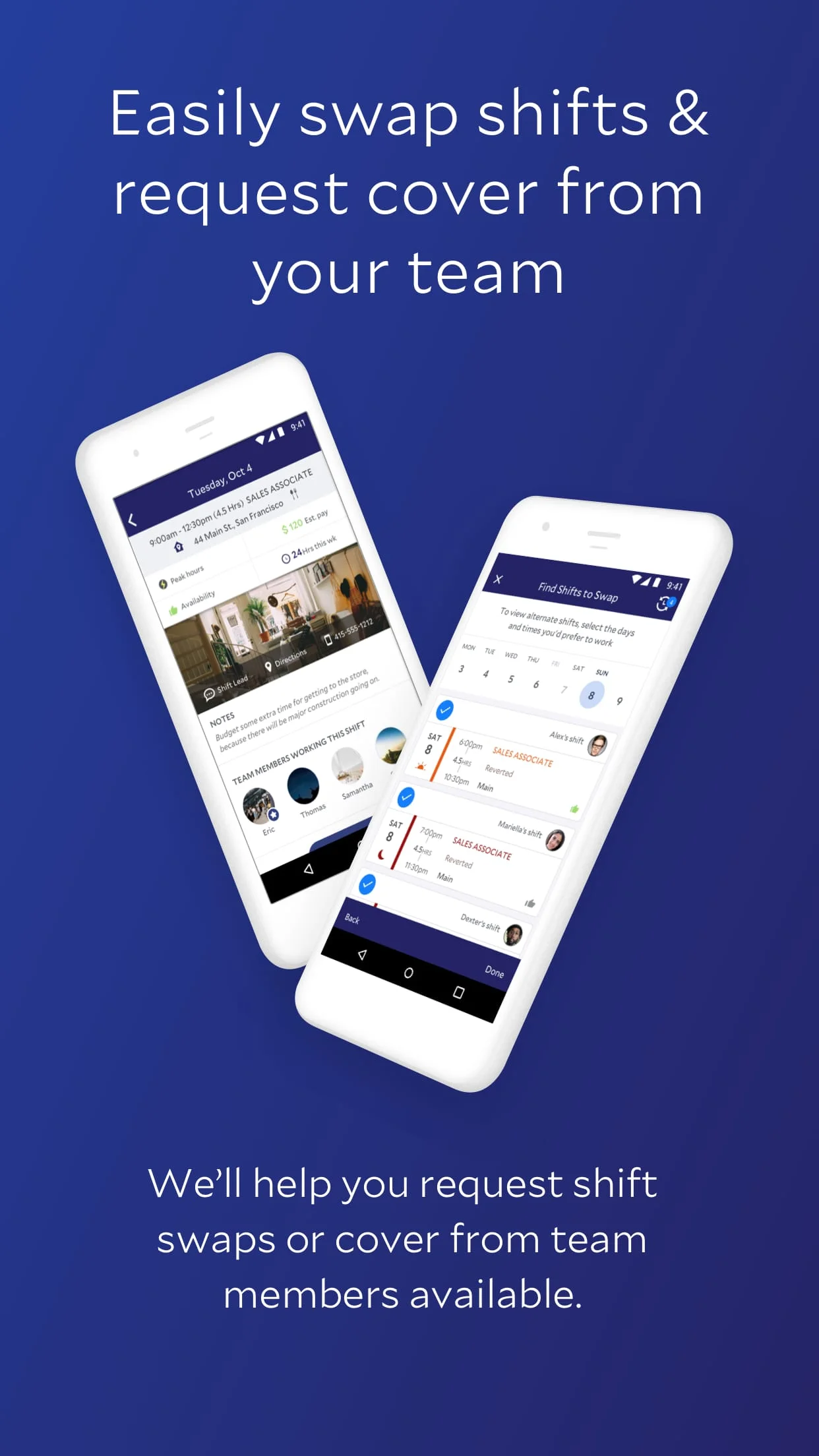 Legion Workforce Engagement Screenshot 4