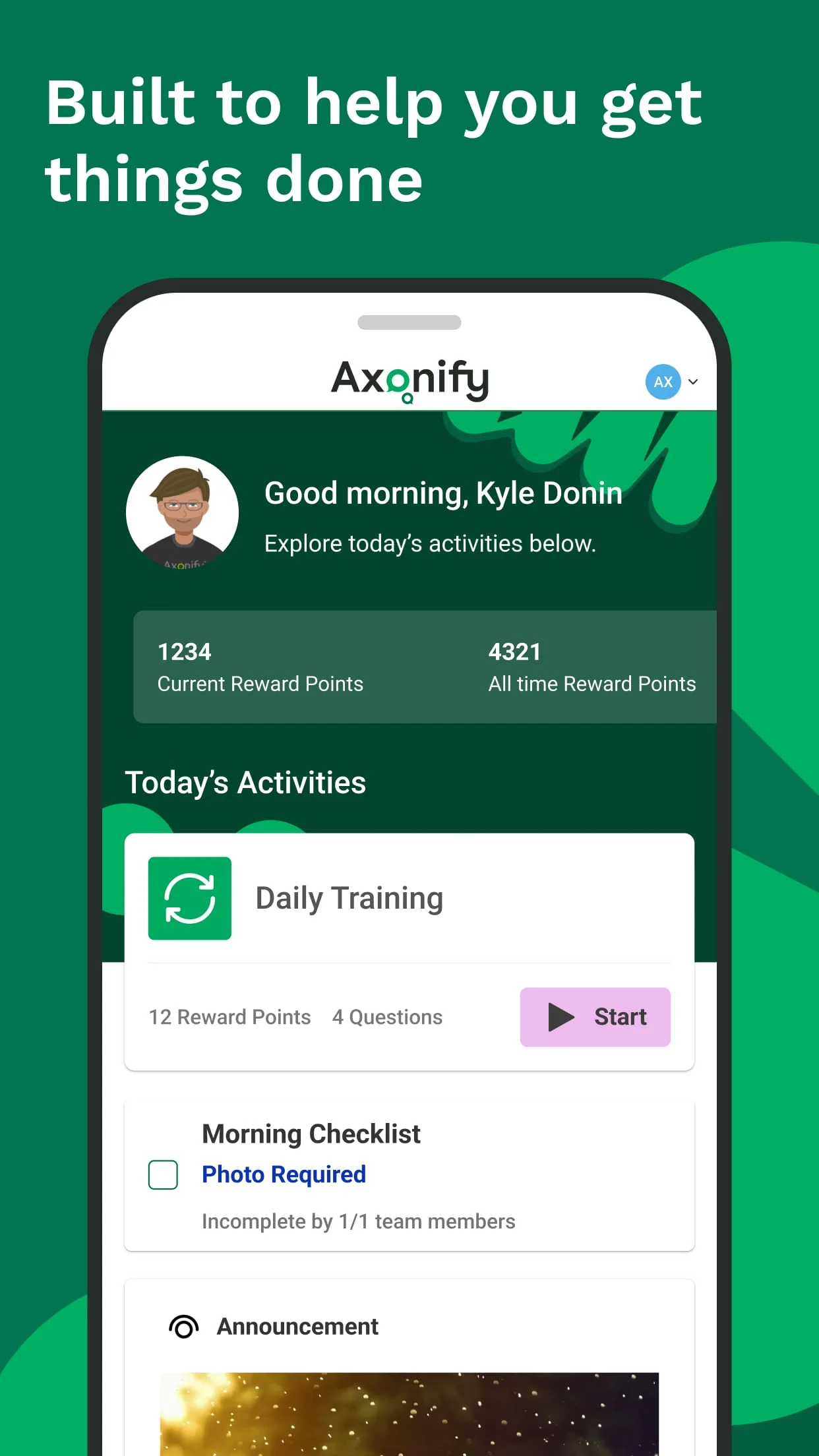 Axonify Screenshot 1