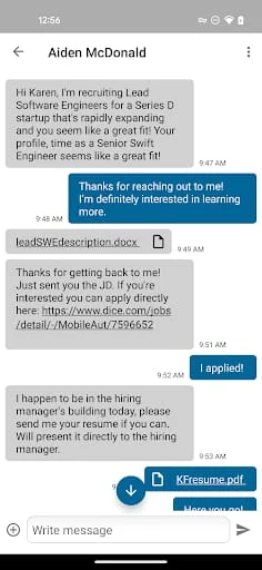 Dice Tech Careers Screenshot 1