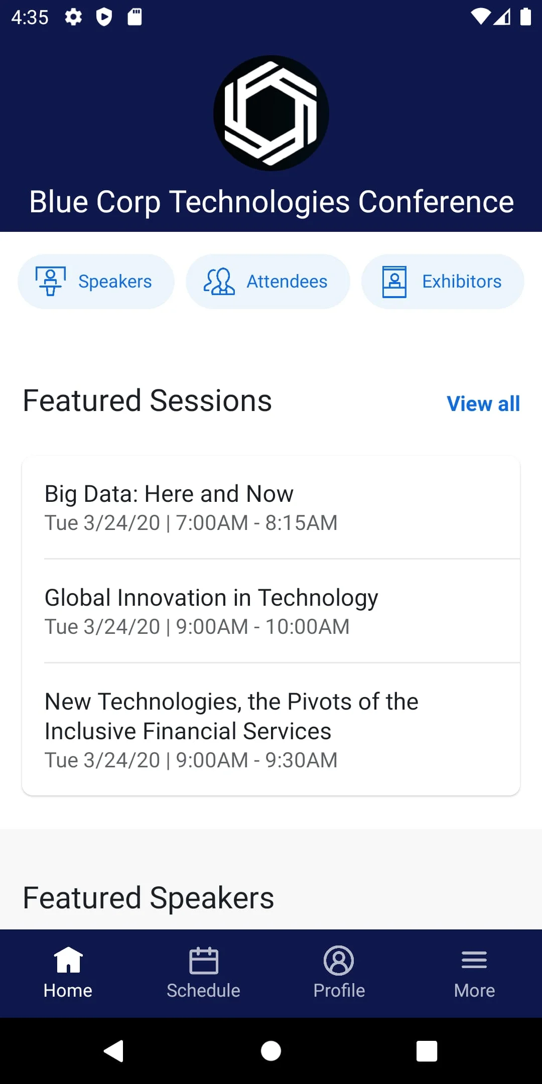 Cvent Events Screenshot 3