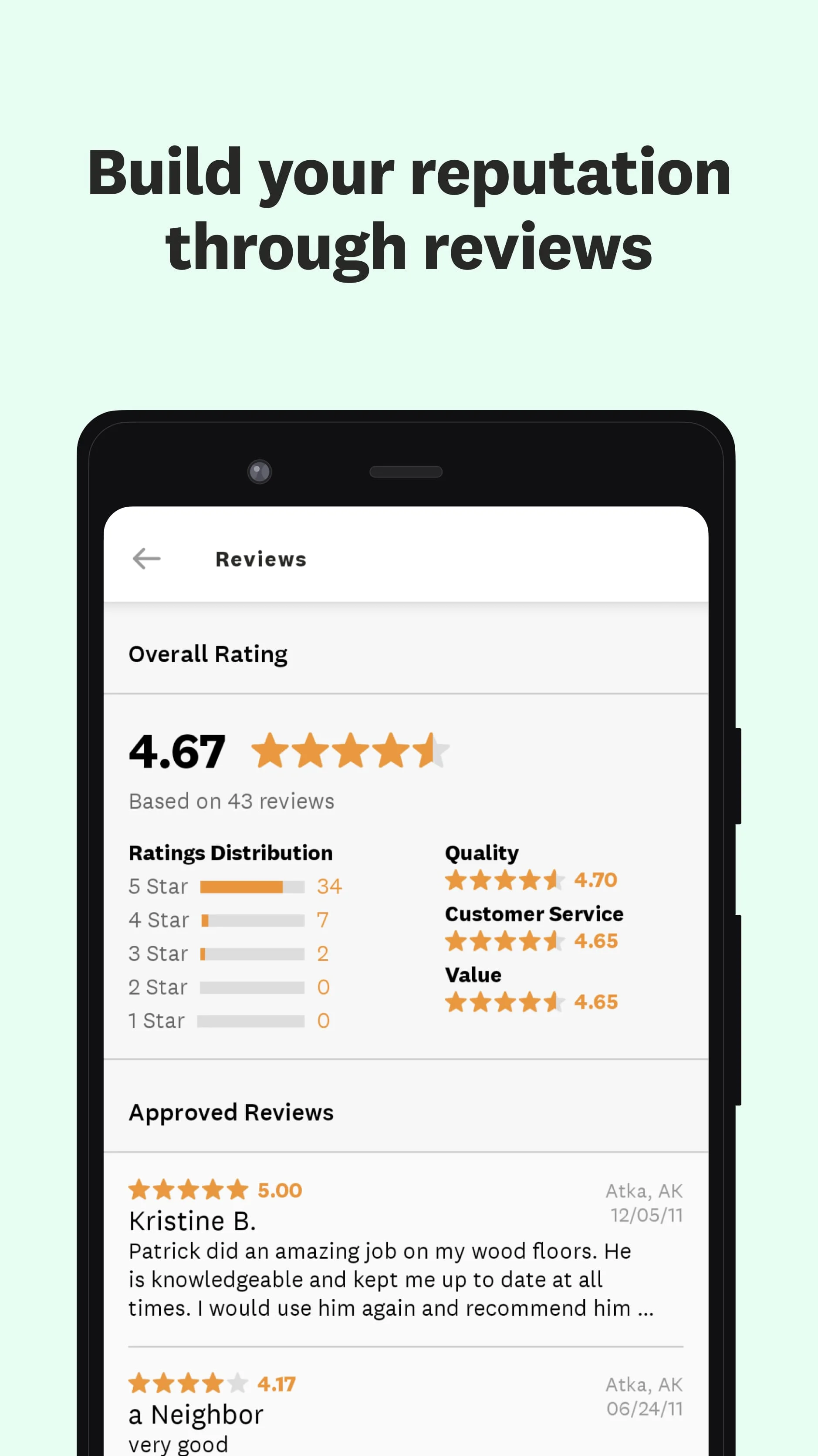 Angi Pro Leads Screenshot 4