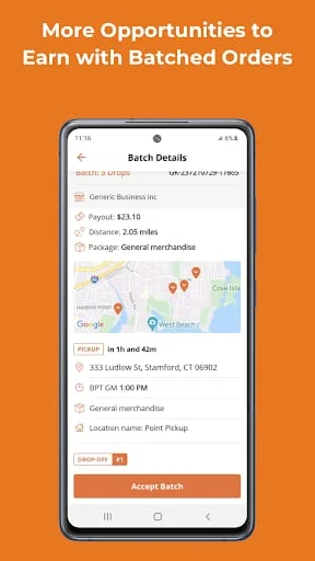Point Pickup Driver Screenshot 4
