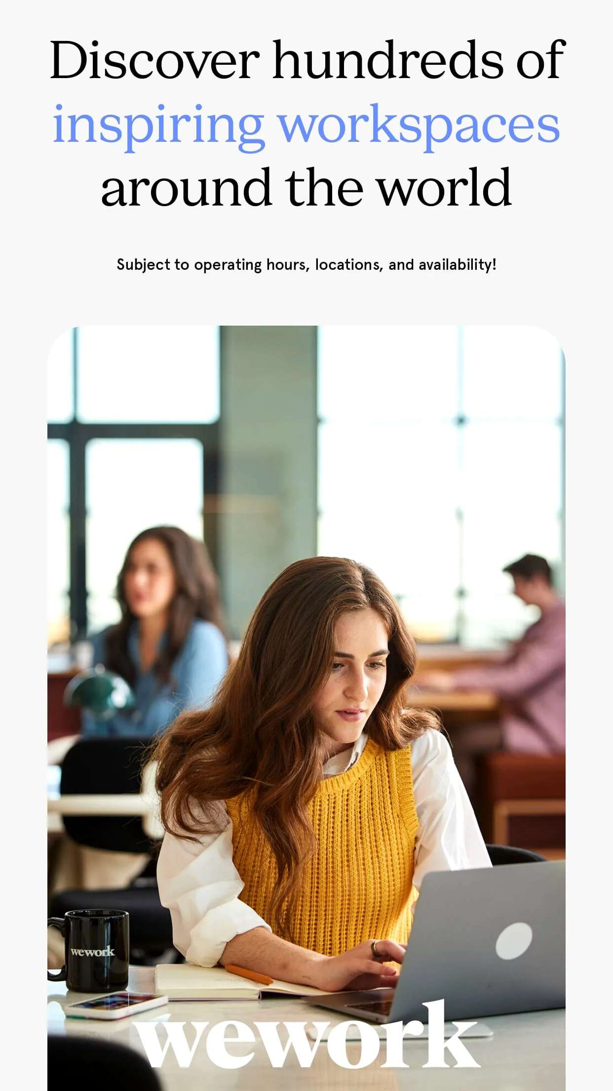 WeWork: Flexible Workspace Screenshot 1