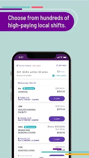 ShiftMed - Nursing Jobs App Screenshot 1