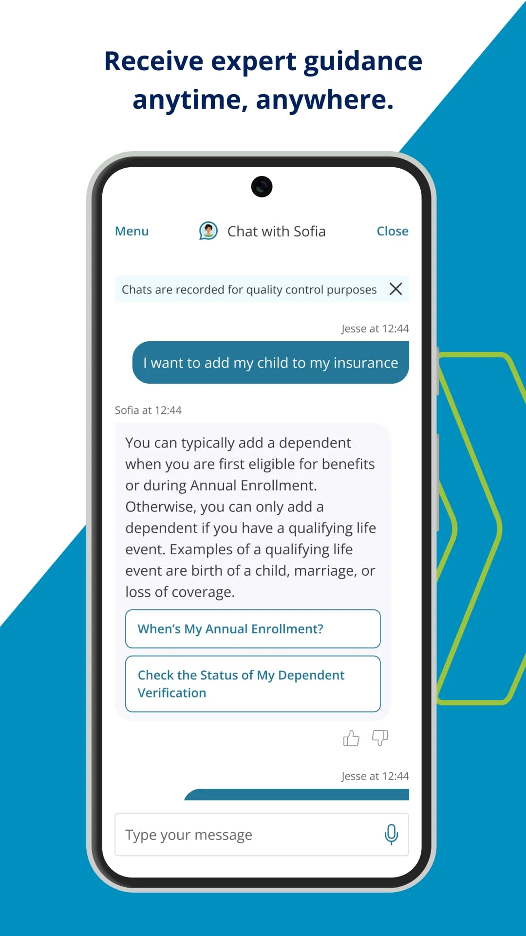 MyChoice Benefits Screenshot 3