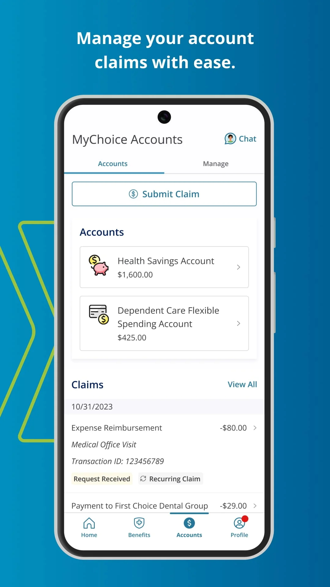 MyChoice Benefits Screenshot 4