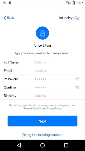 LaundryPay Screenshot 2