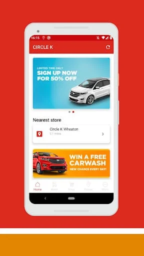 Circle K Carwash Screenshot 2