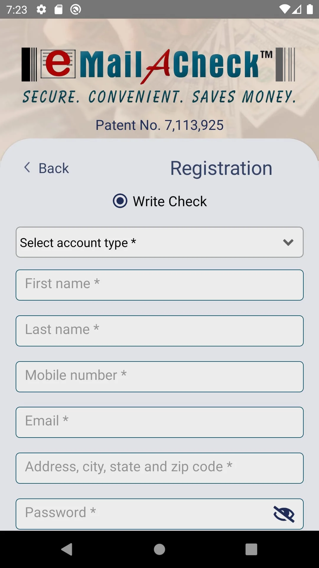 eMailACheck Screenshot 2