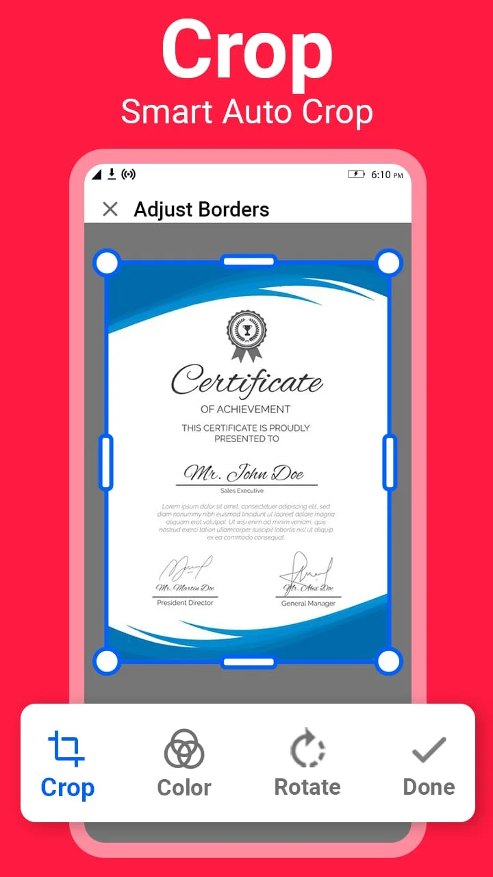 PDF Scanner App Screenshot 3