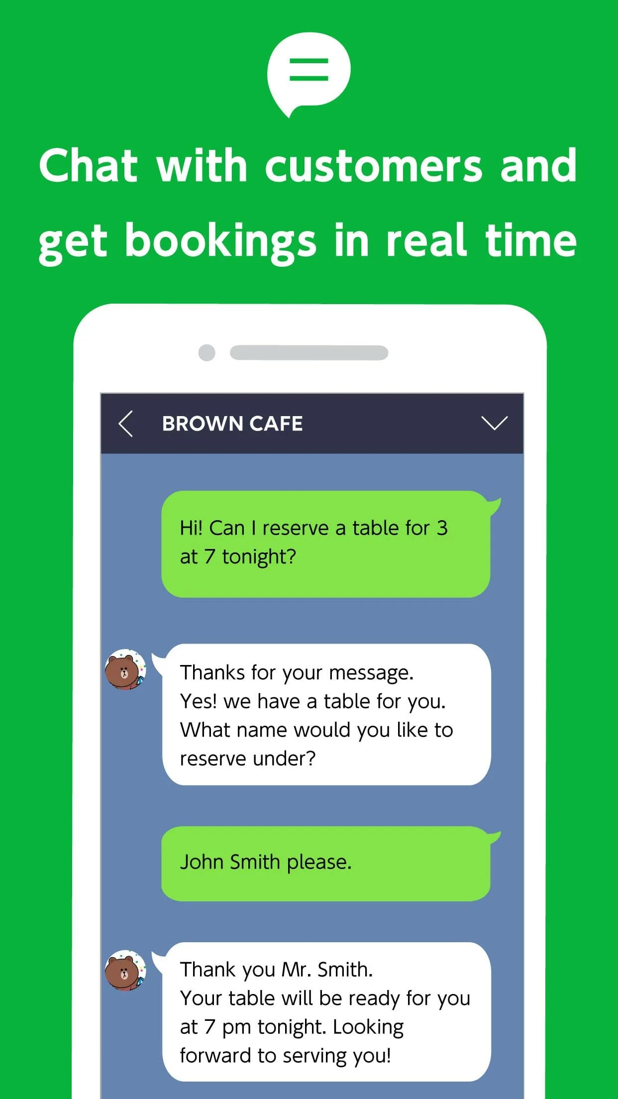 LINE Official Account Screenshot 3