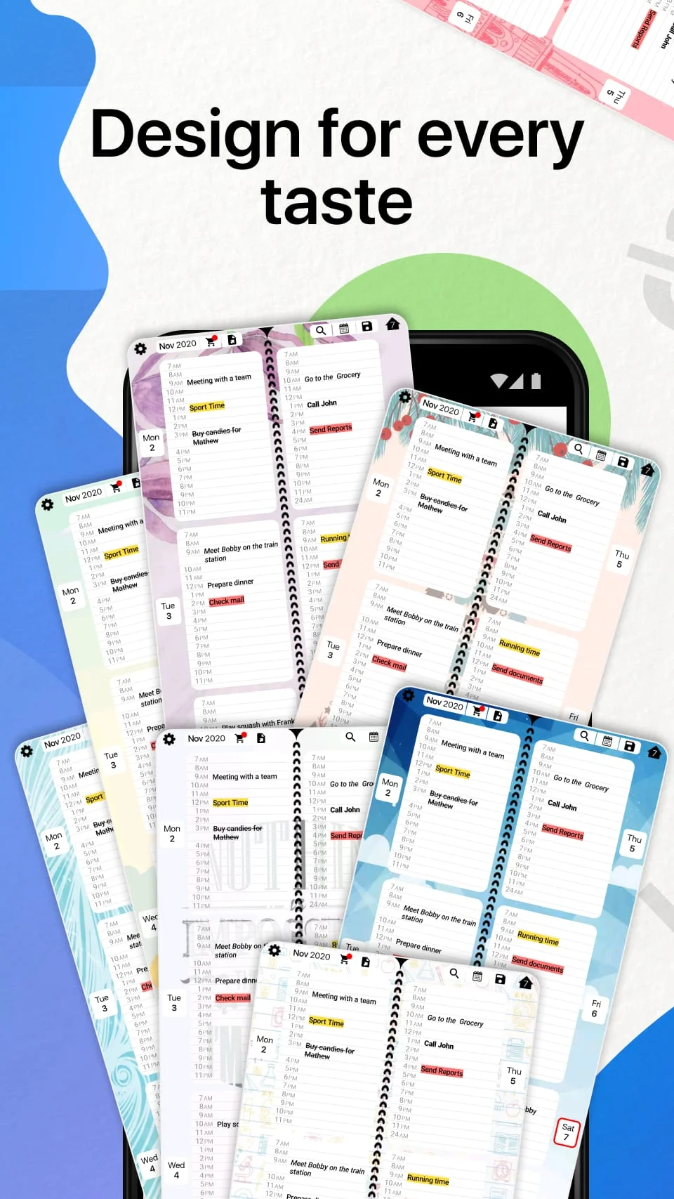 Weekly Planner - Diary, Notes Screenshot 3