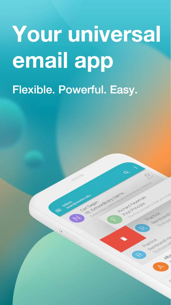 Email Aqua Mail - Fast, Secure Screenshot 1