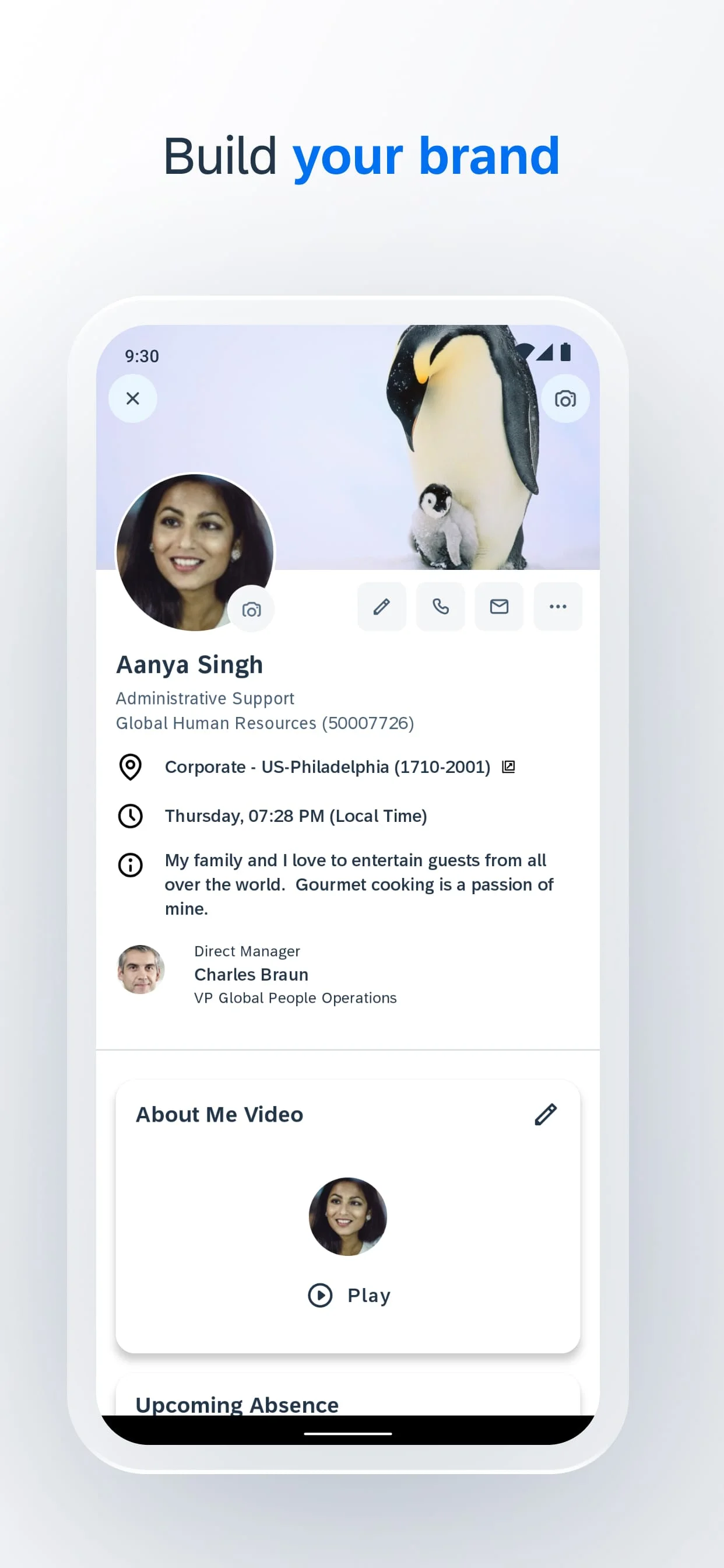 SAP SuccessFactors Mobile Screenshot 2