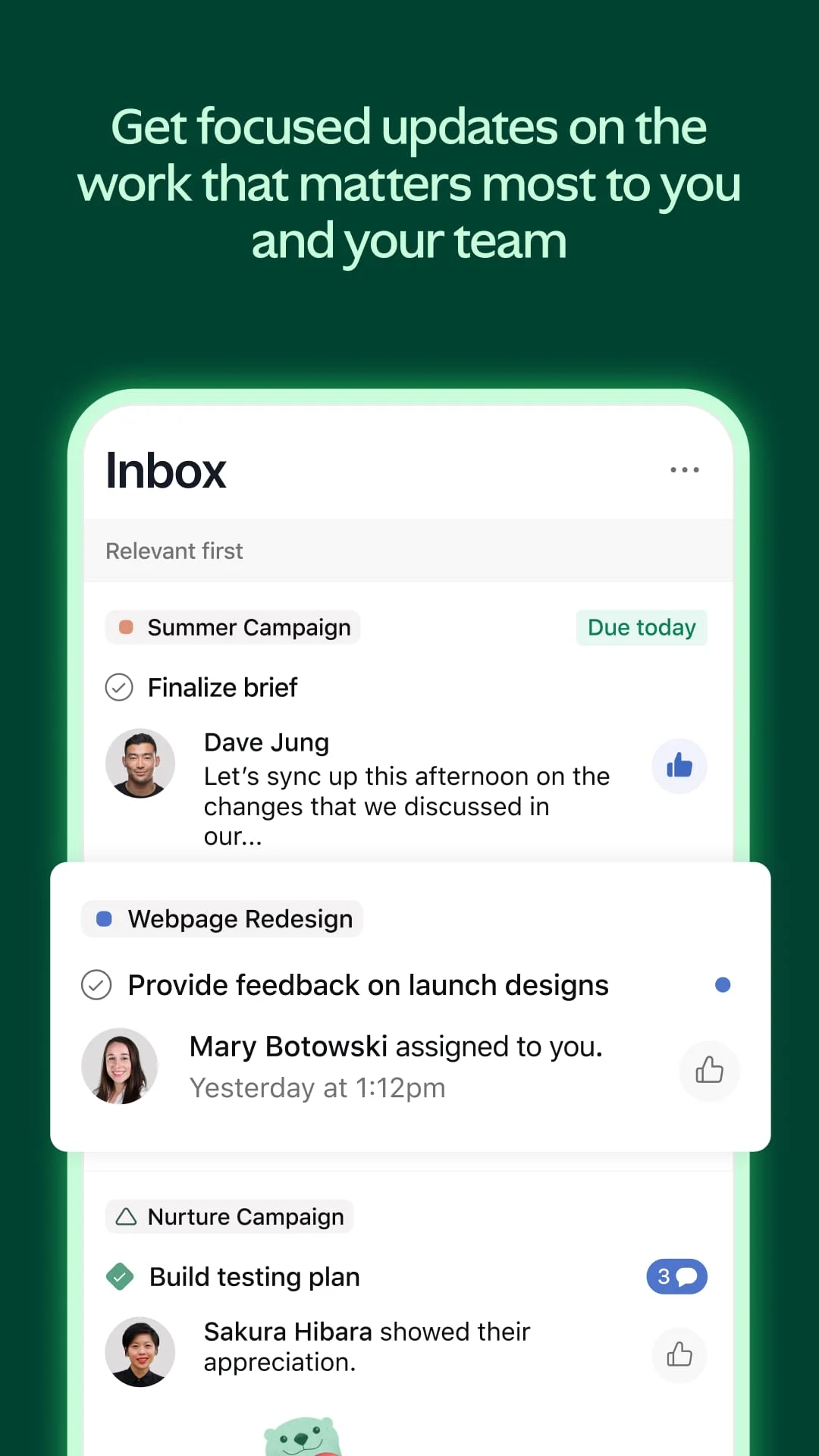 Asana: Where work connects Screenshot 3