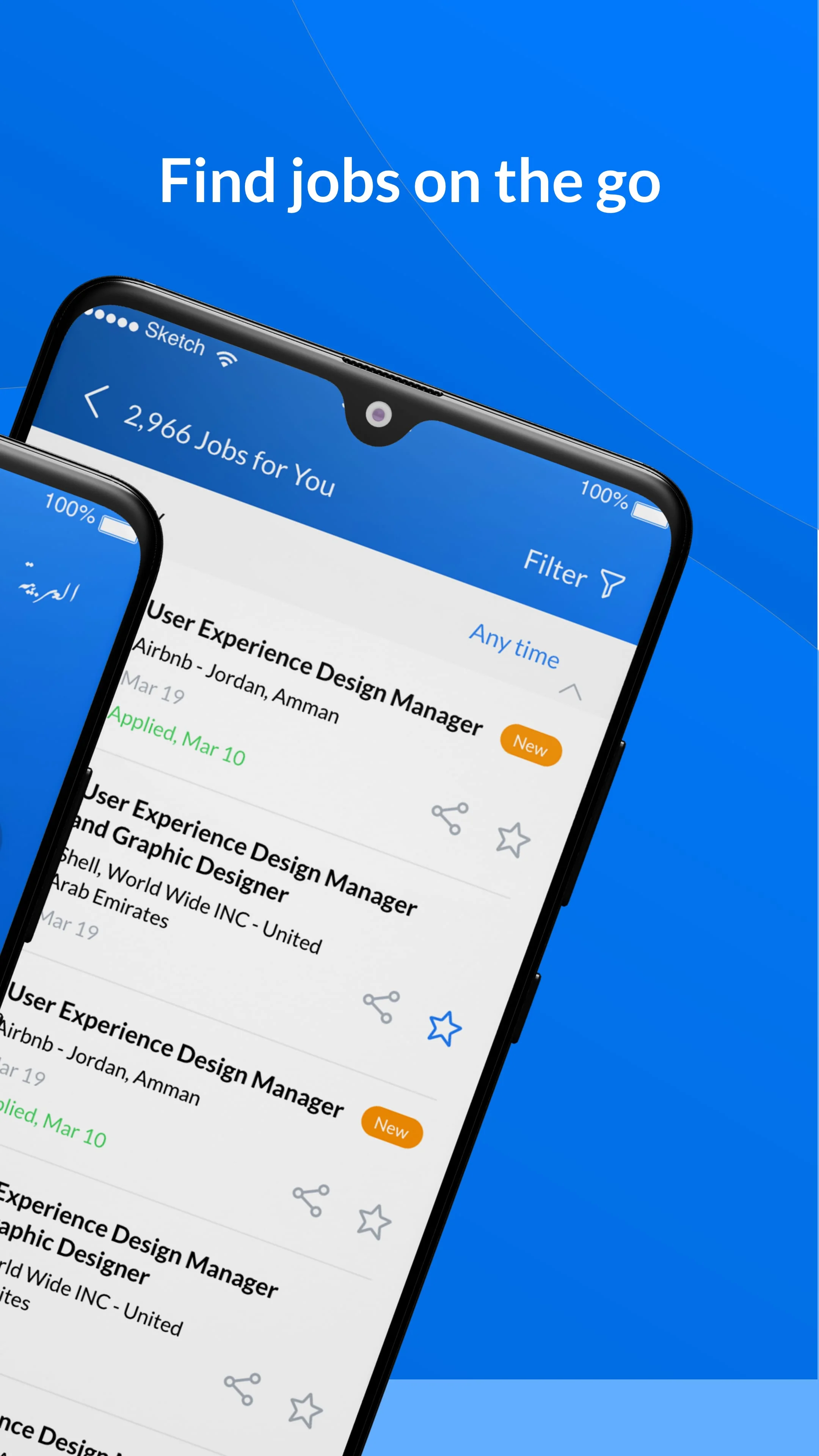Bayt.com Job Search Screenshot 2