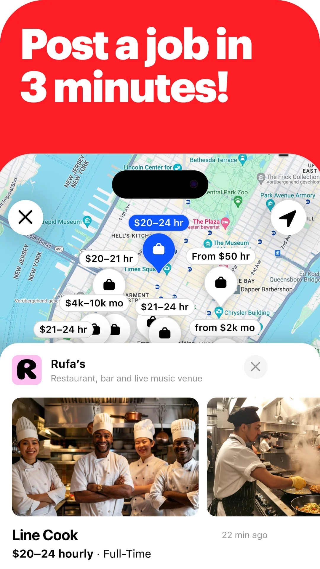 JOB TODAY: Hire in 24 Hours Screenshot 2