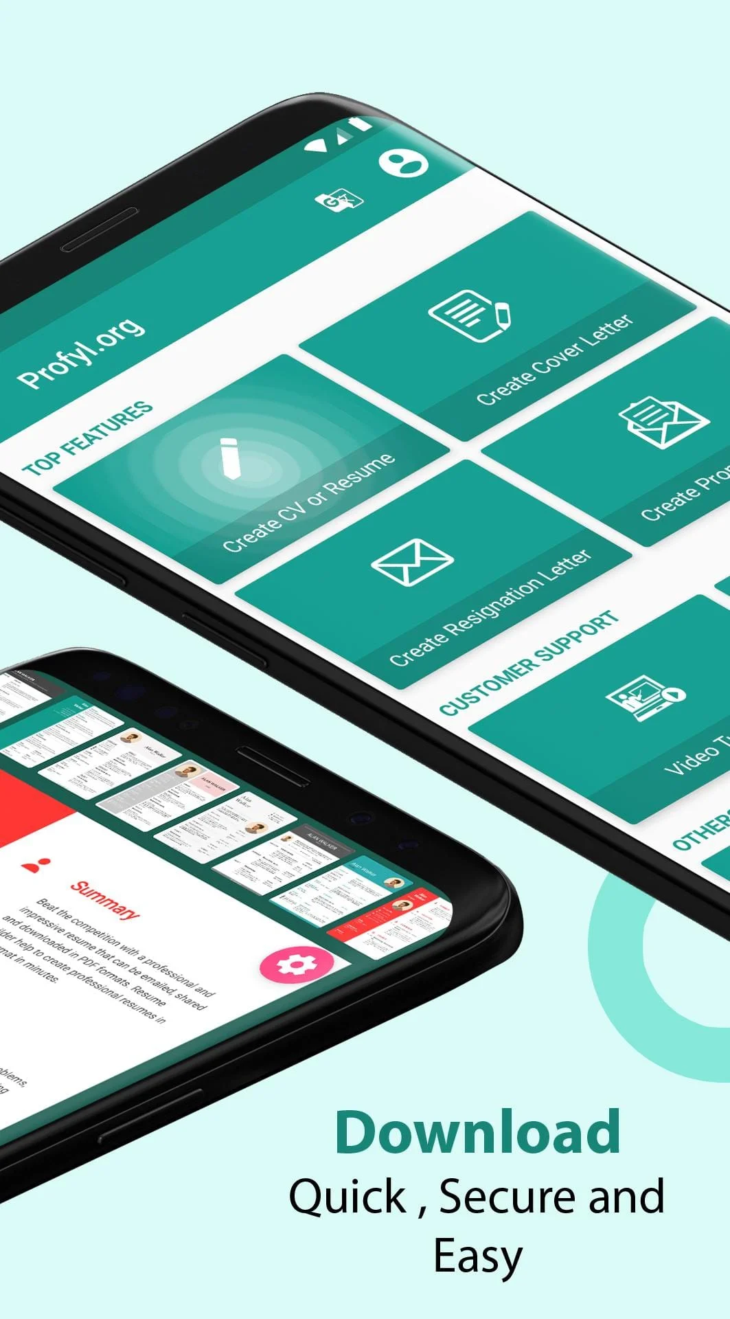 Resume Builder - CV Maker App Screenshot 2