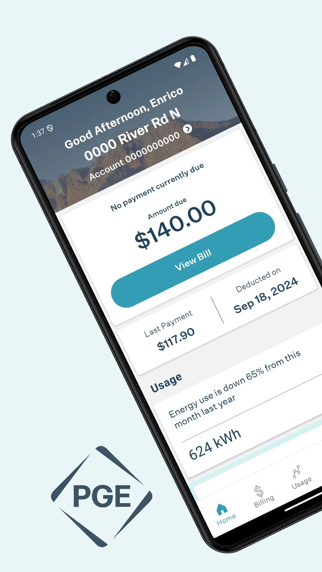 Portland General Electric Screenshot 1