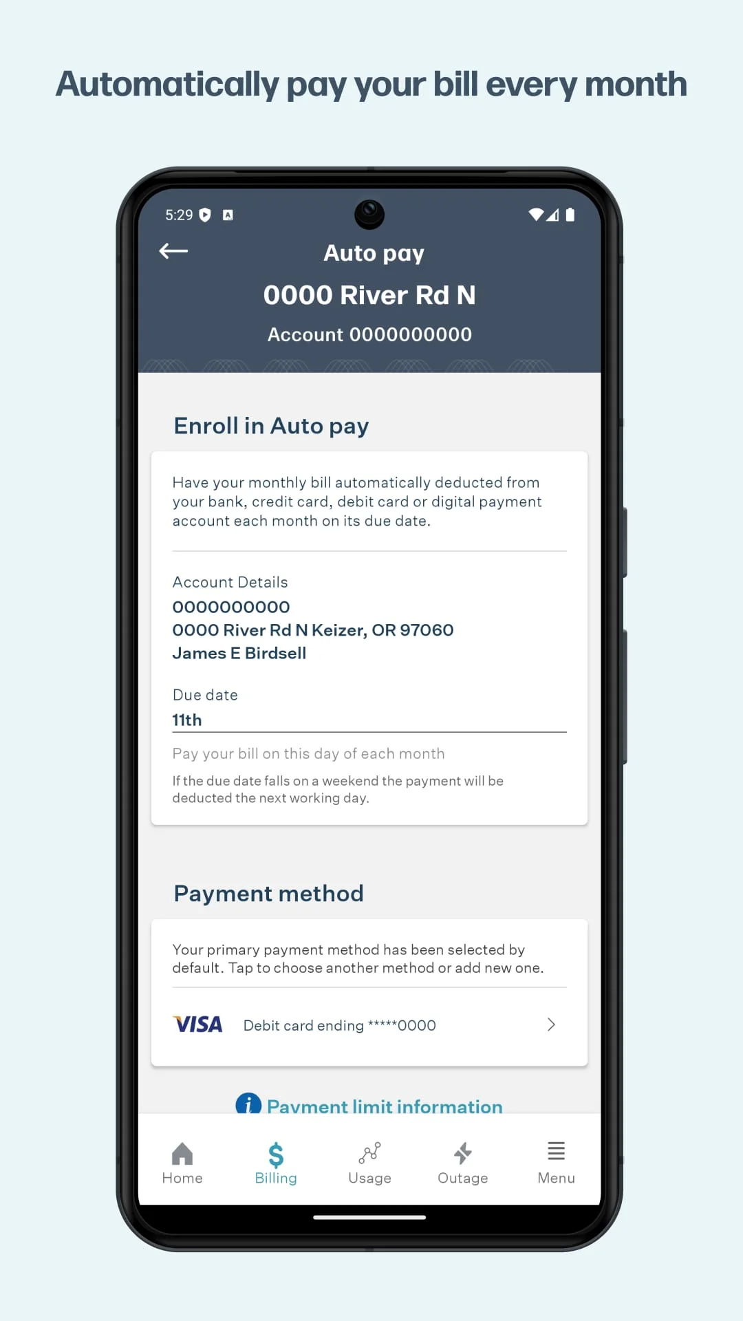 Portland General Electric Screenshot 3
