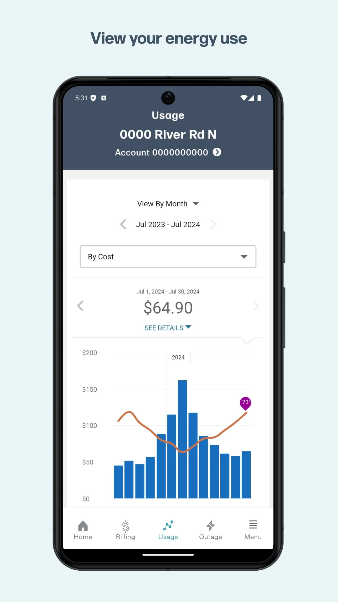 Portland General Electric Screenshot 4