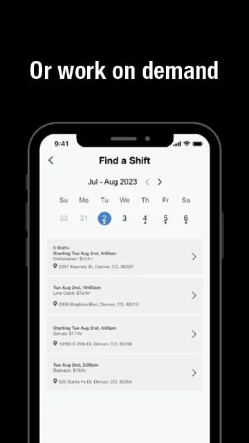 Poached Jobs Screenshot 3