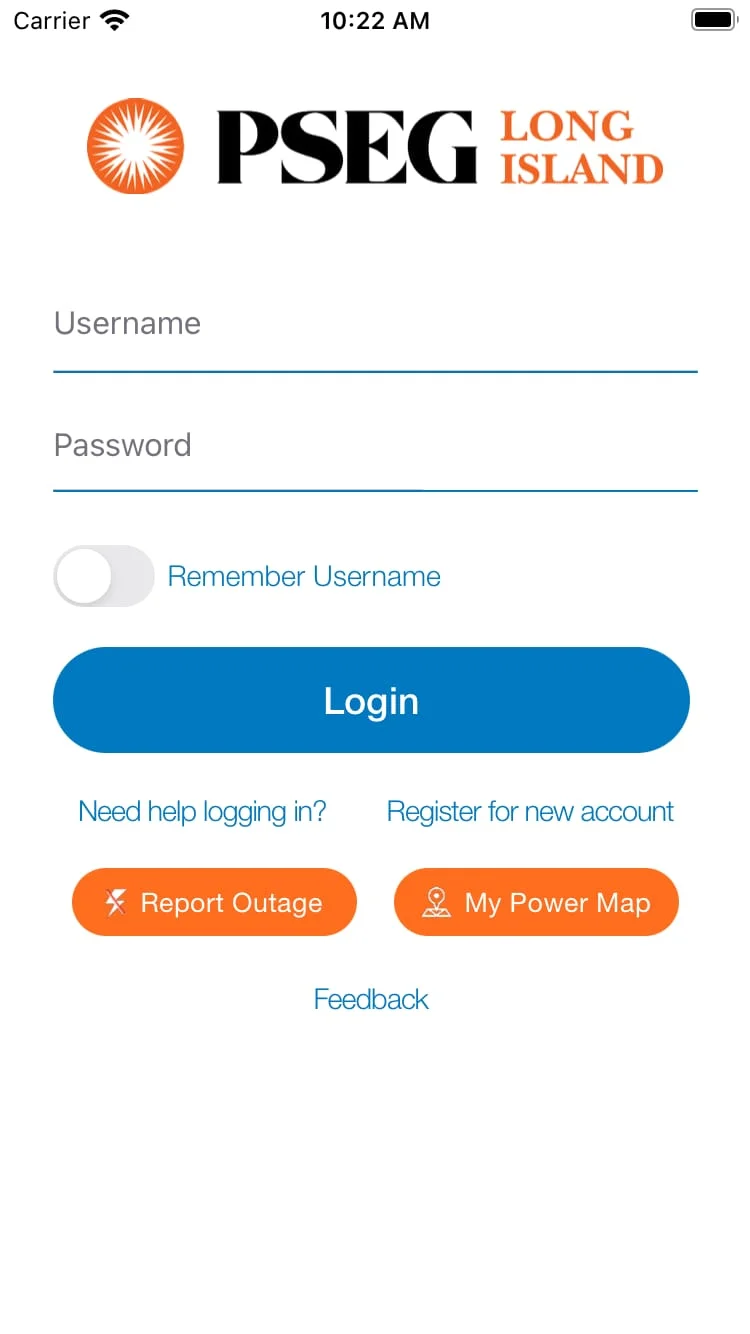 PSEG Long Island Screenshot 1