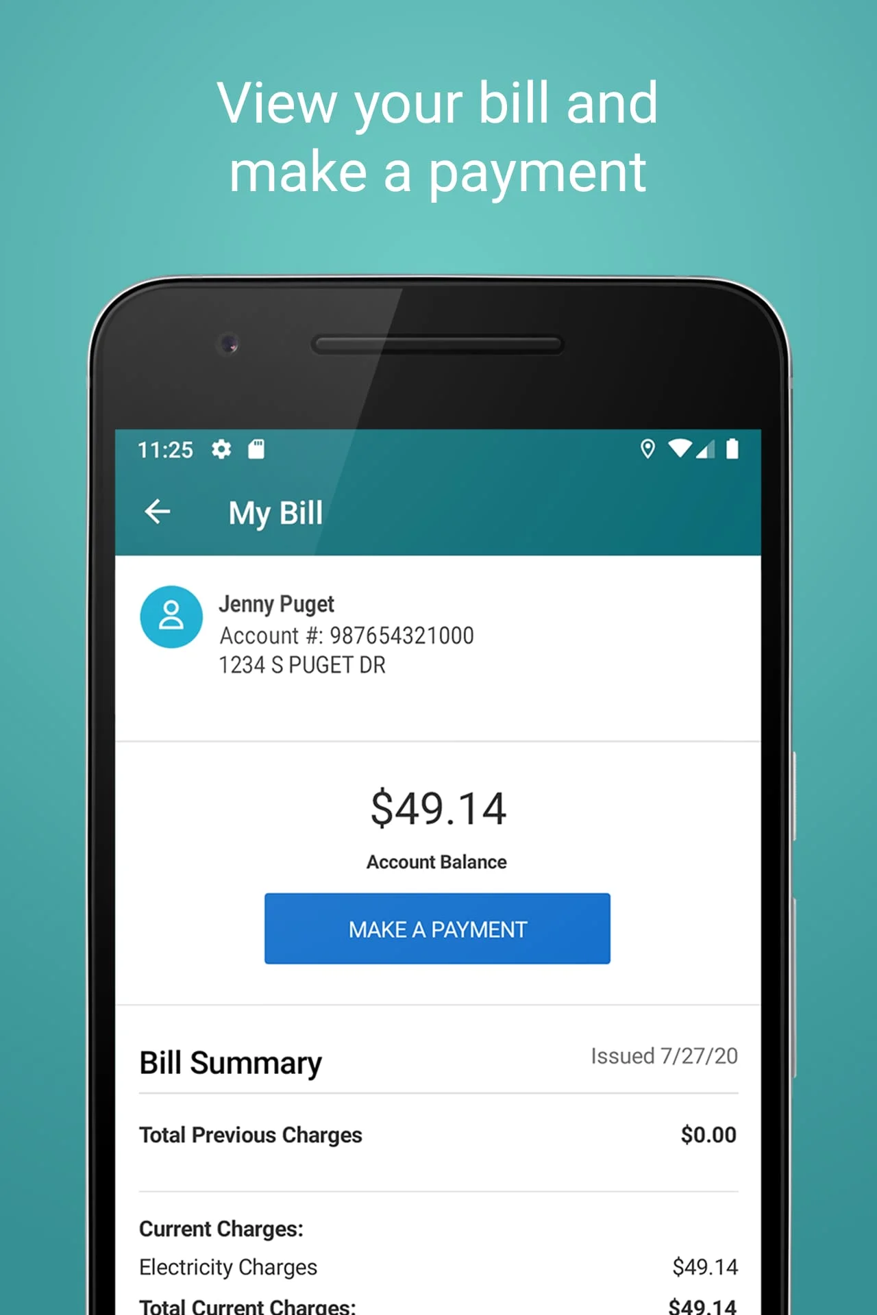 myPSE from Puget Sound Energy Screenshot 2