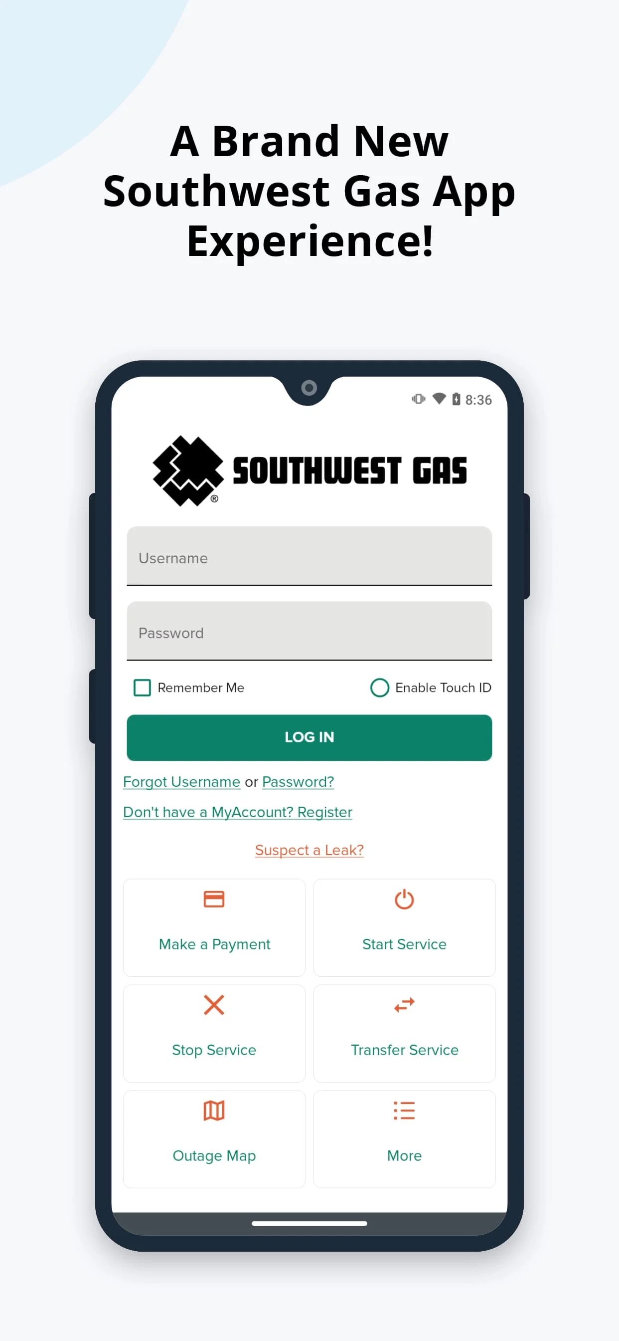 Southwest Gas Screenshot 1