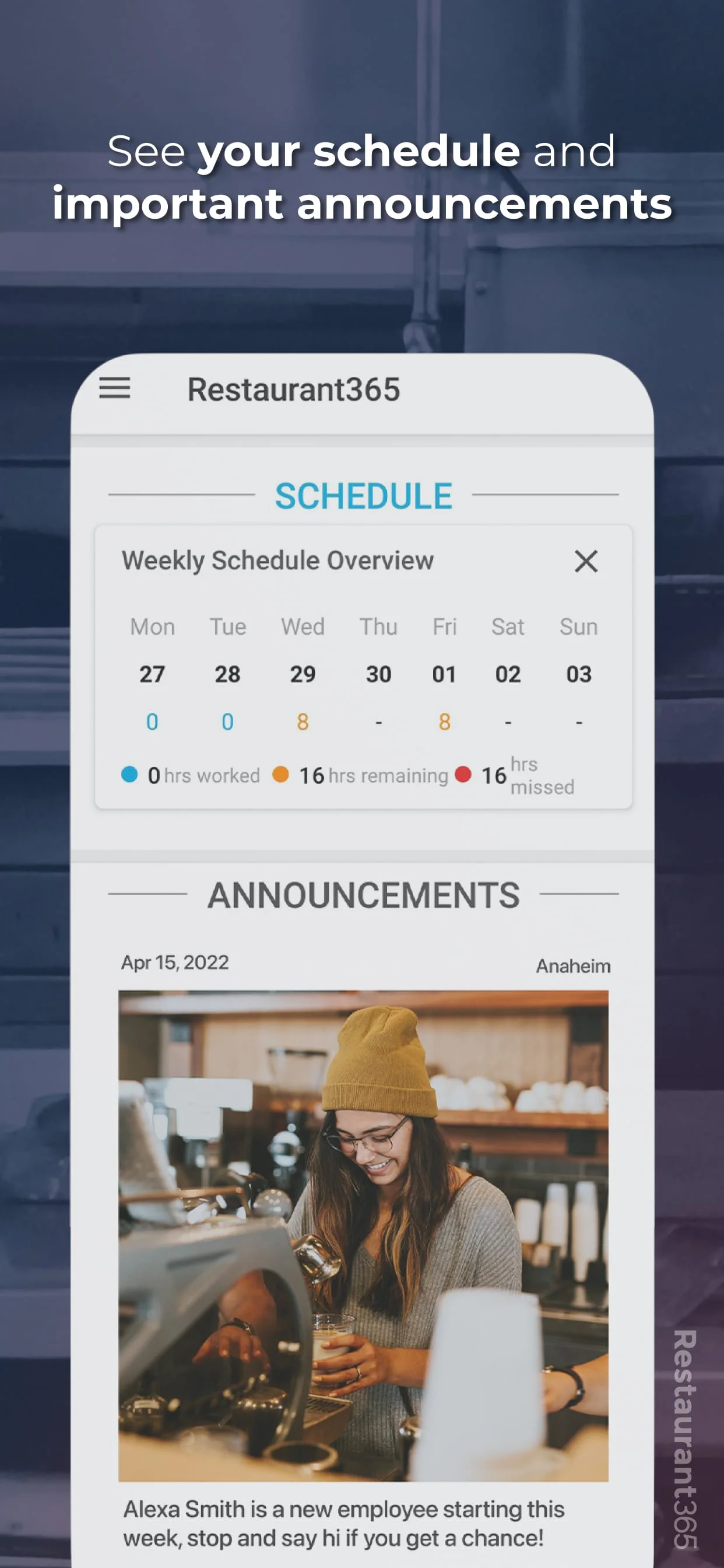 Restaurant365 Screenshot 4