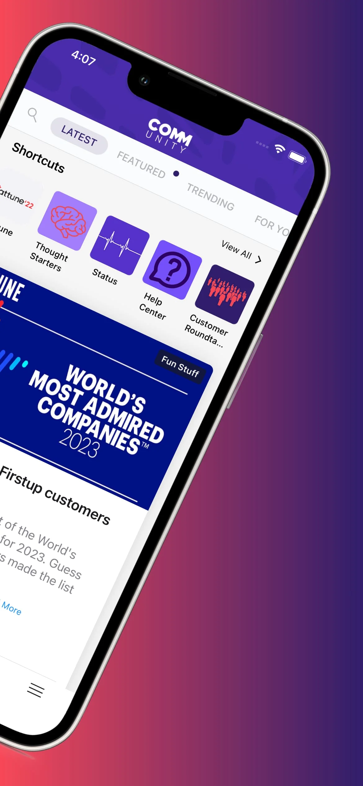 Firstup Screenshot 2