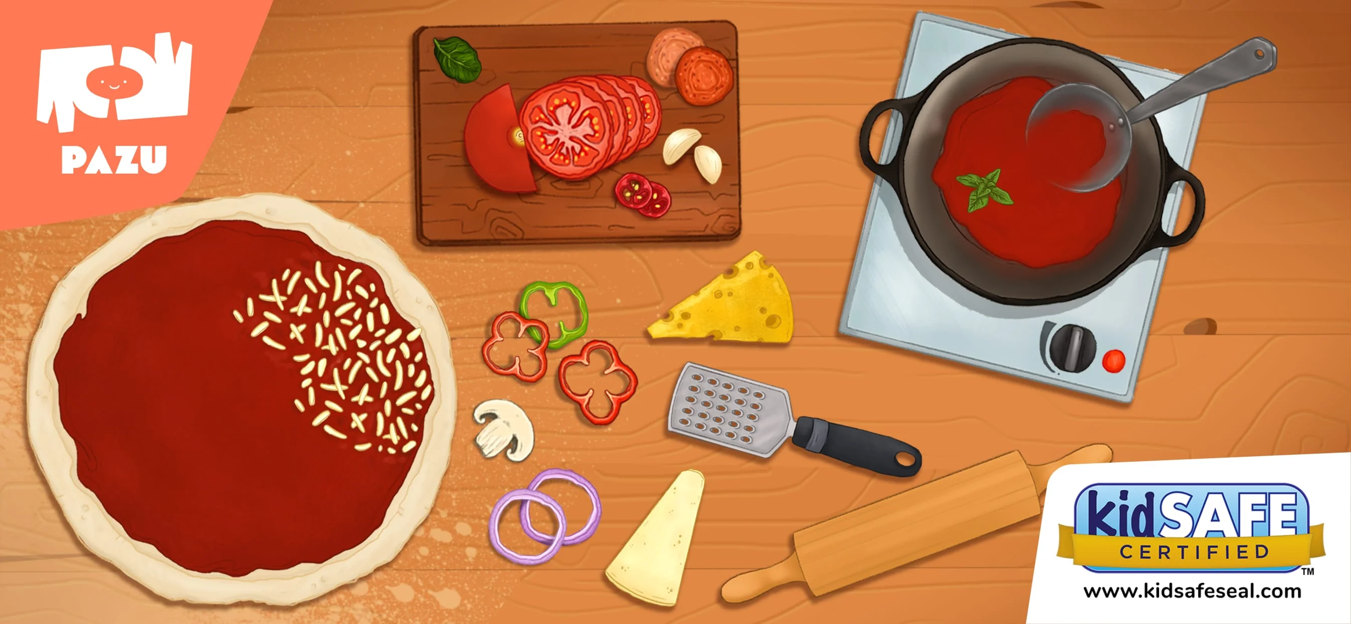 Pizza maker cooking games Screenshot 1