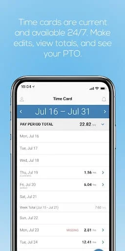 TimeWorksPlus Employee Screenshot 3